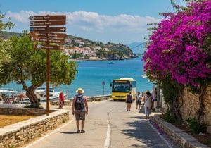 visiter corfou sans voiture
