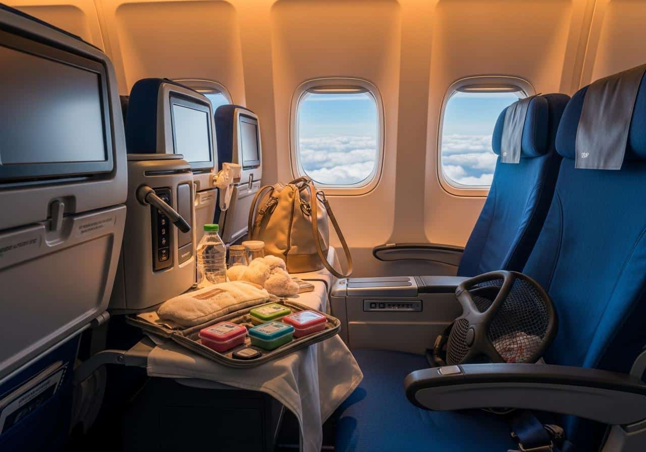 Comment voyager avec un bébé en avion pour la première fois ?