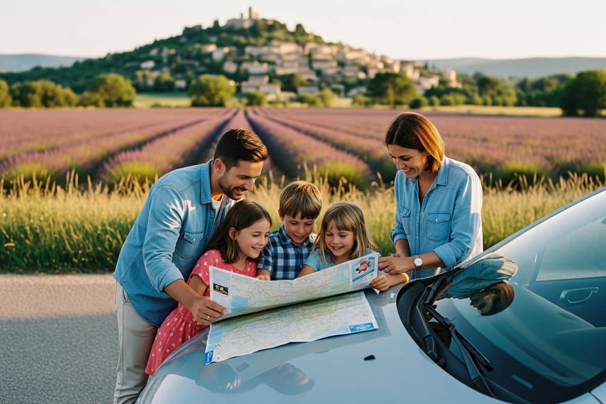 famille carte voiture