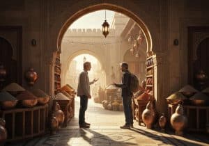 Comment négocier au souk