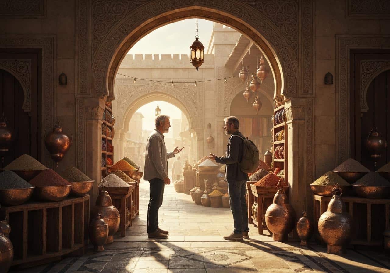 Comment négocier au souk