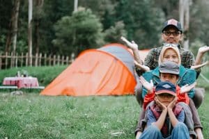 Camping en famille