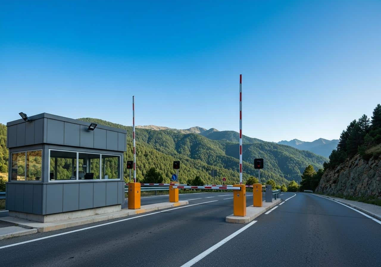 Poste de douane franco-andorran au Pas de la Case
