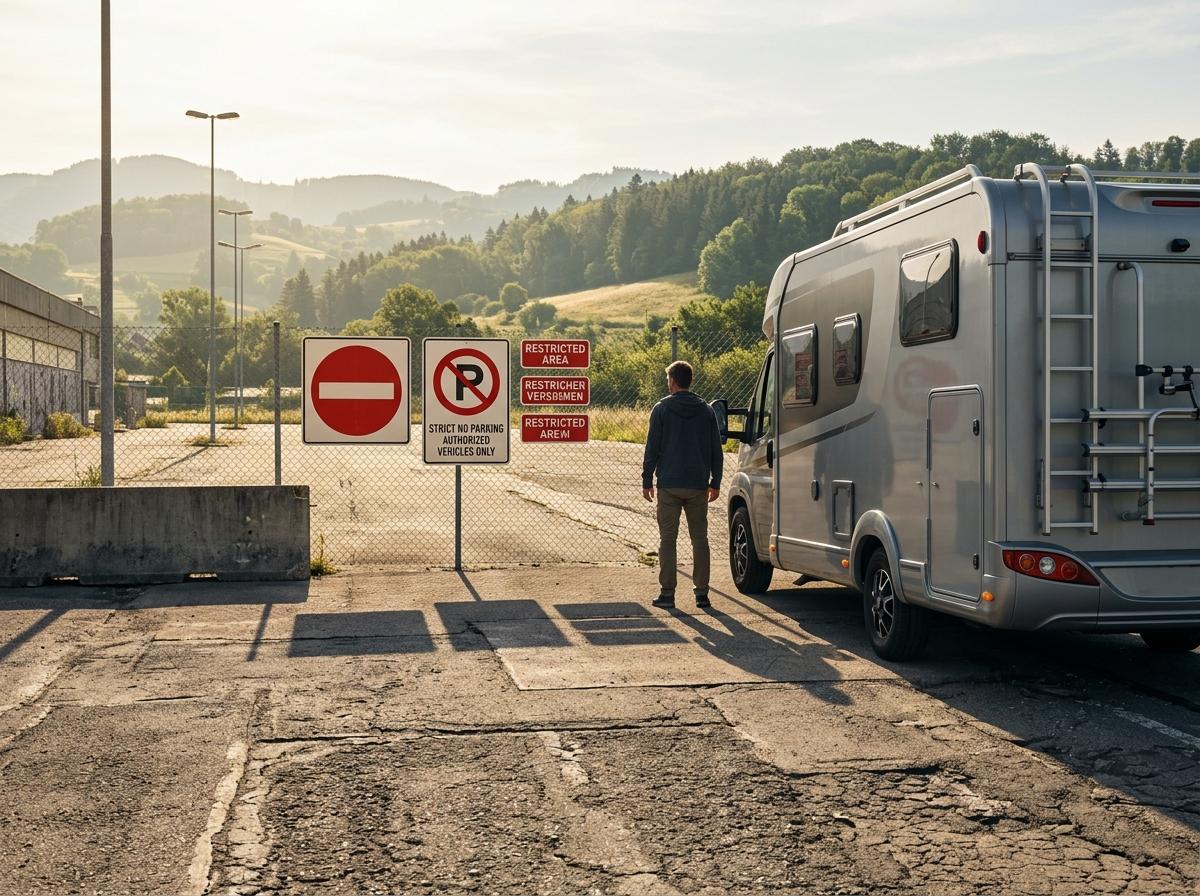 Quels sont les lieux à éviter pour dormir en camping-car ?