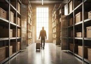 Pourquoi louer un box de stockage avant de partir à l'étranger