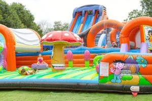Château gonflable pour enfants