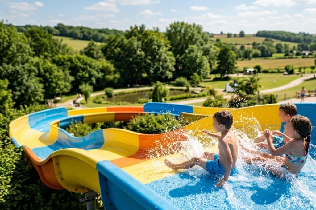 Rafraîchir Normandie famille été parc aquatique activités plein air